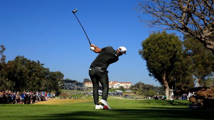 Golfer Dustin Johnson